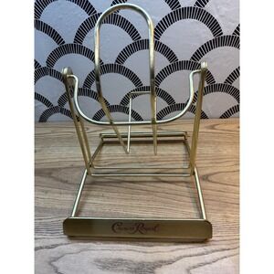 Vtg. Crown Royal Whiskey Bottle 1.75L  Display Stand Cradle Swing Tilt Pourer